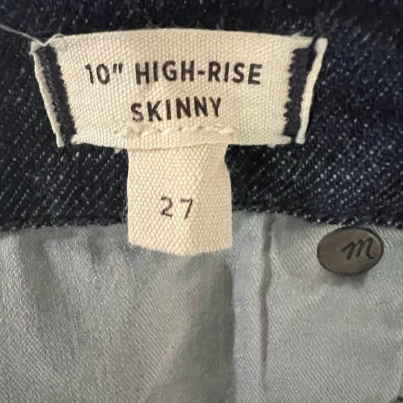 Madewell High Rise Skinny Jeans Casual everyday jeans  size 27 - Picture 8 of 8